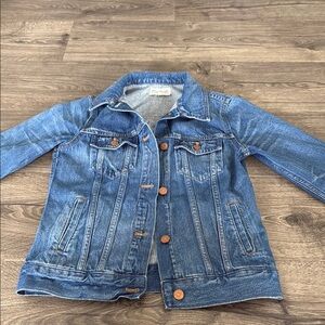 MADEWELL - Denim Jacket with Brown Buttons
